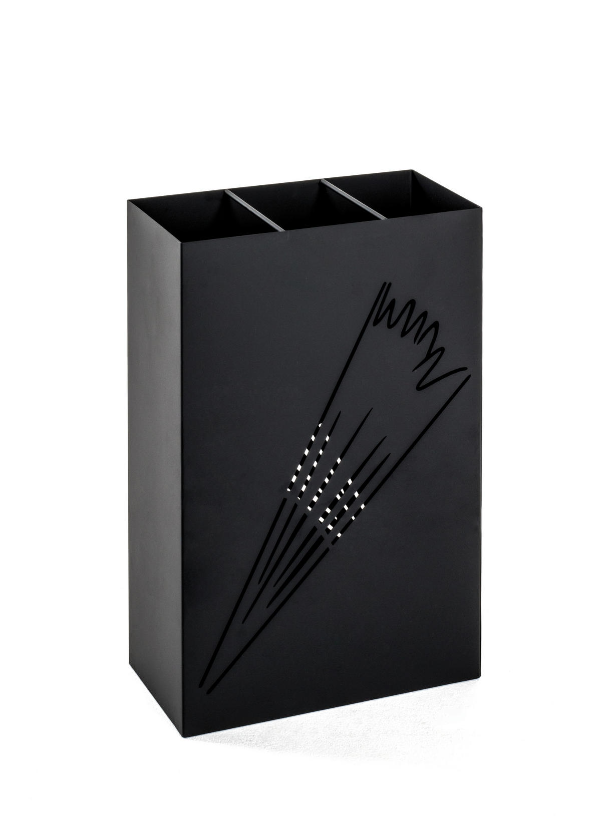 STOJALO ZA DEŽNIKE - črna, Design, kovina (30/48/16cm) - Carryhome