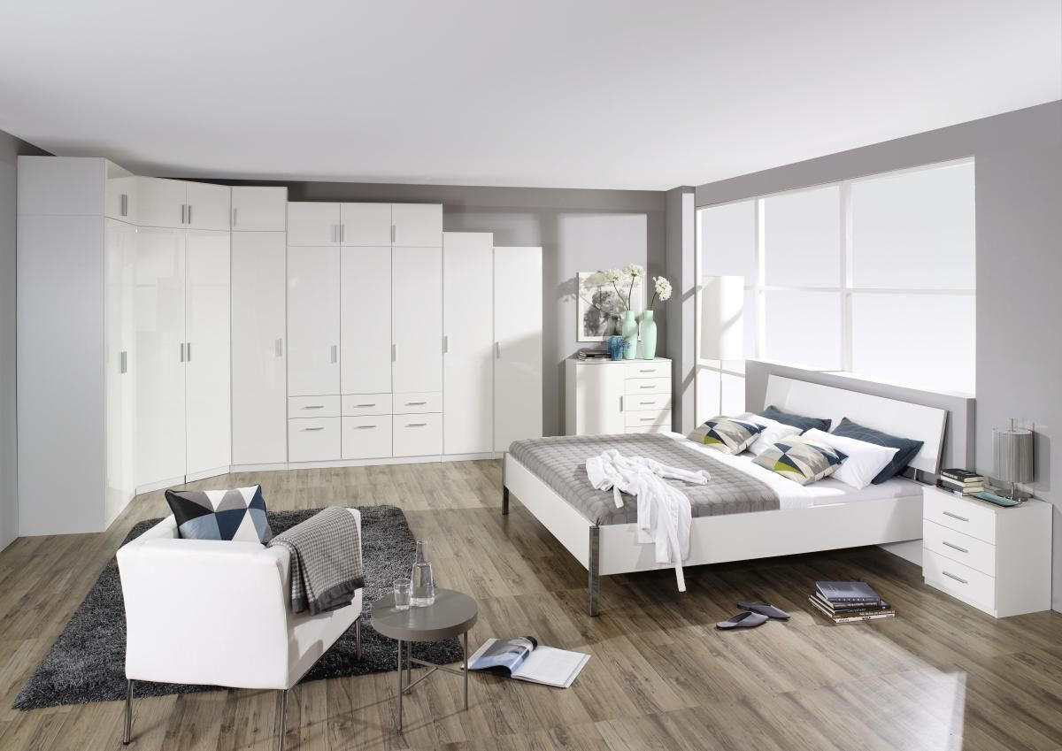 AUFSATZSCHRANK 47/39/54 cm   - Weiss Hochglanz/Weiss, Design, Holzwerkstoff/Kunststoff (47/39/54cm) - Carryhome