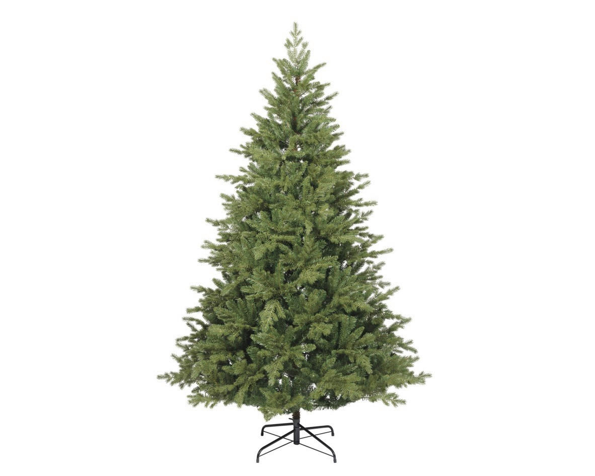 NOVOGODIŠNJA JELKA - zelena, Osnovno, metal/plastika (152/240cm) - X-Mas