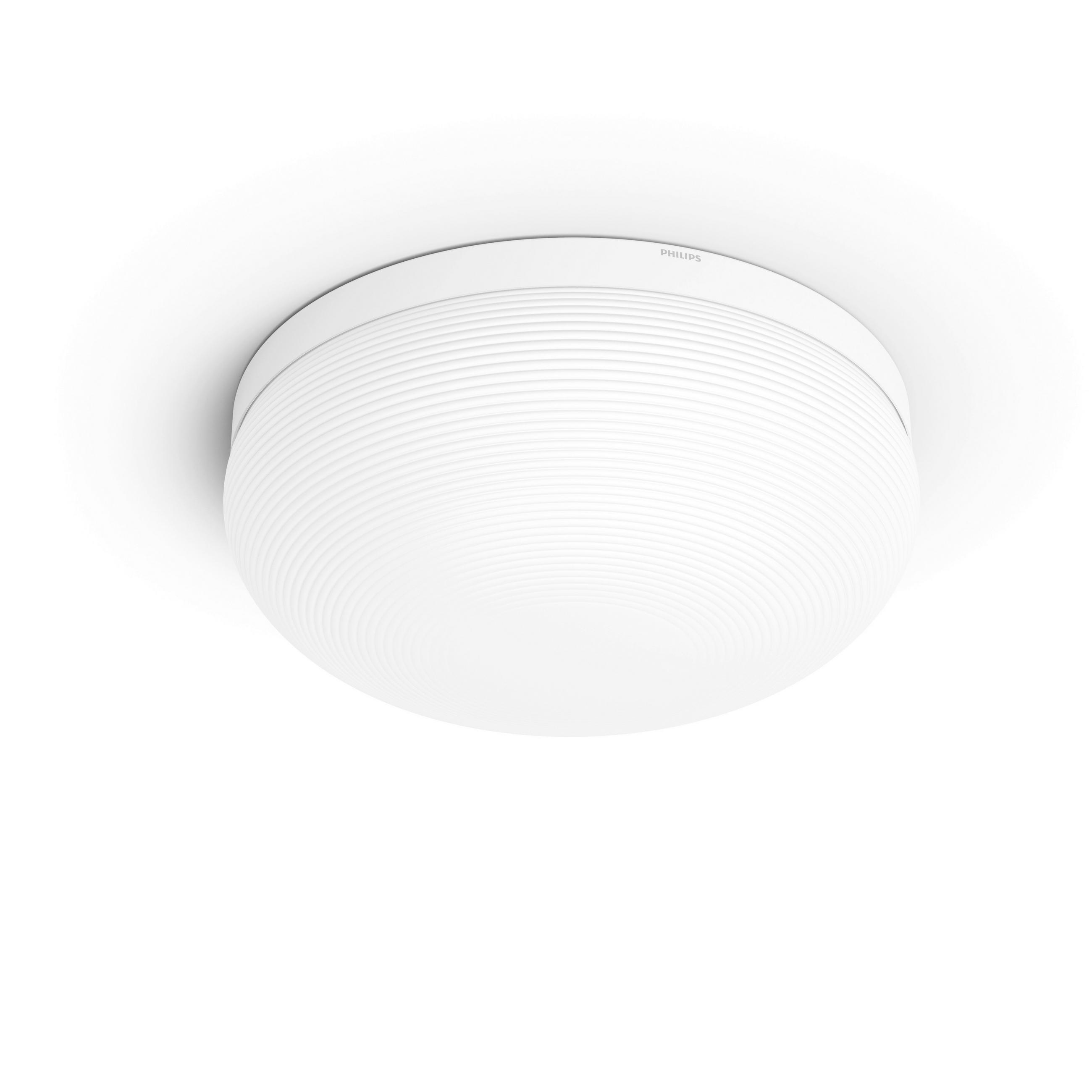 LED-DECKENLEUCHTE 35,9/14,1 cm    - Weiß, Basics, Glas (35,9/14,1cm) - Philips HUE