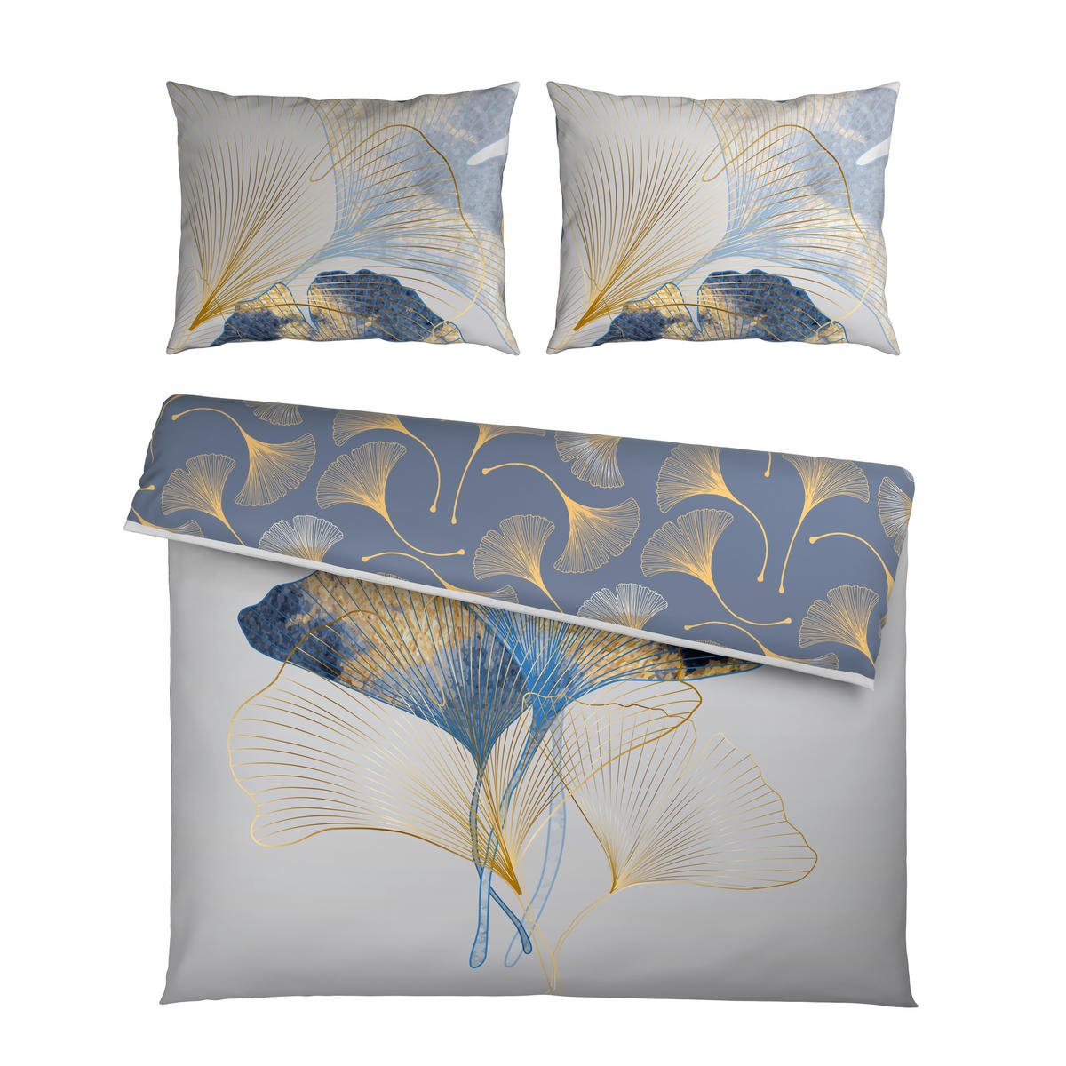 POSTELJINA SA DVA LICA 200/200 cm saten siva  - siva, Osnovno, tekstil (200/200cm) - Esposa