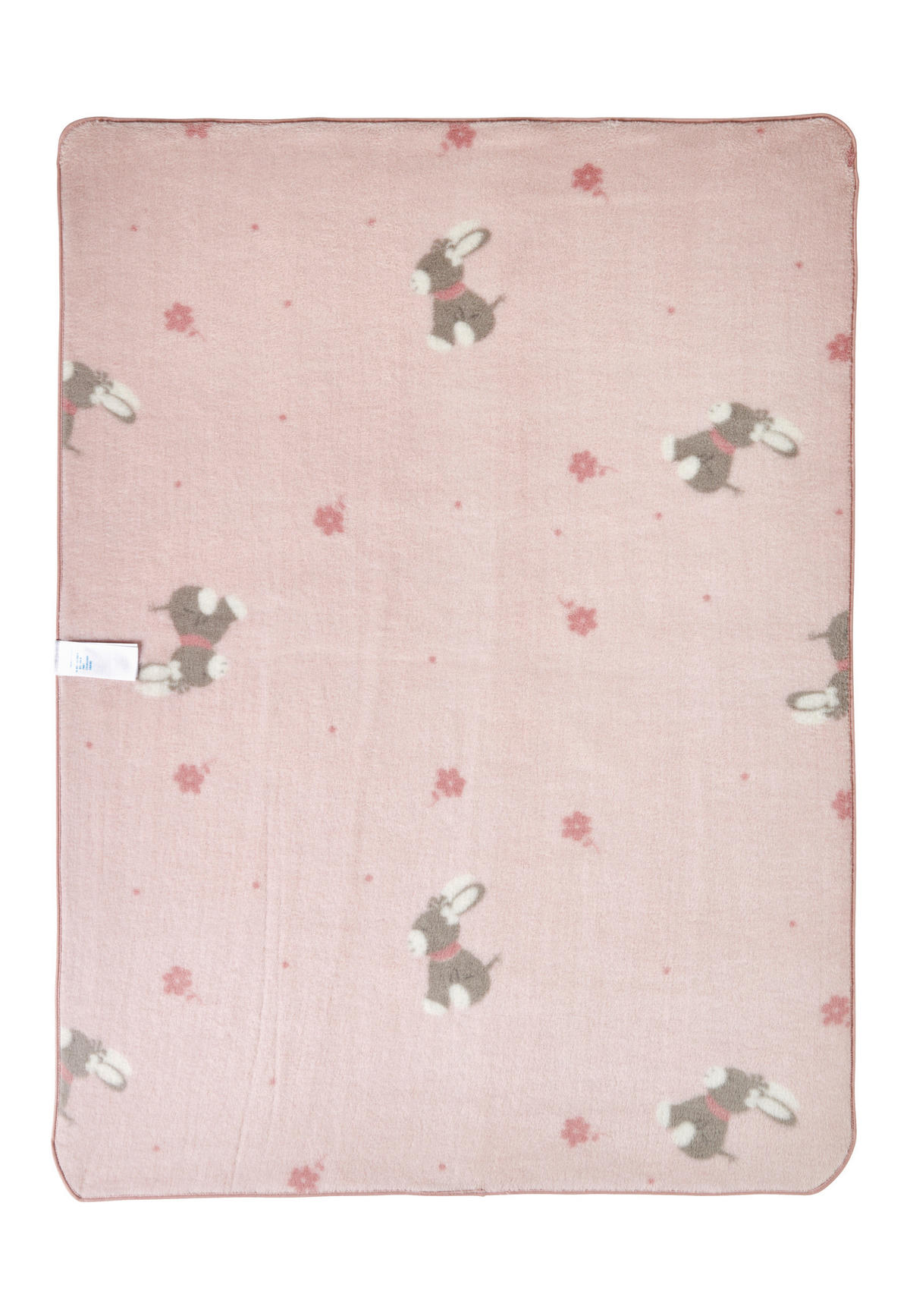 BABYDECKE 100/75/1 cm  - Hellrosa, Basics, Textil (100/75/1cm) - Sterntaler