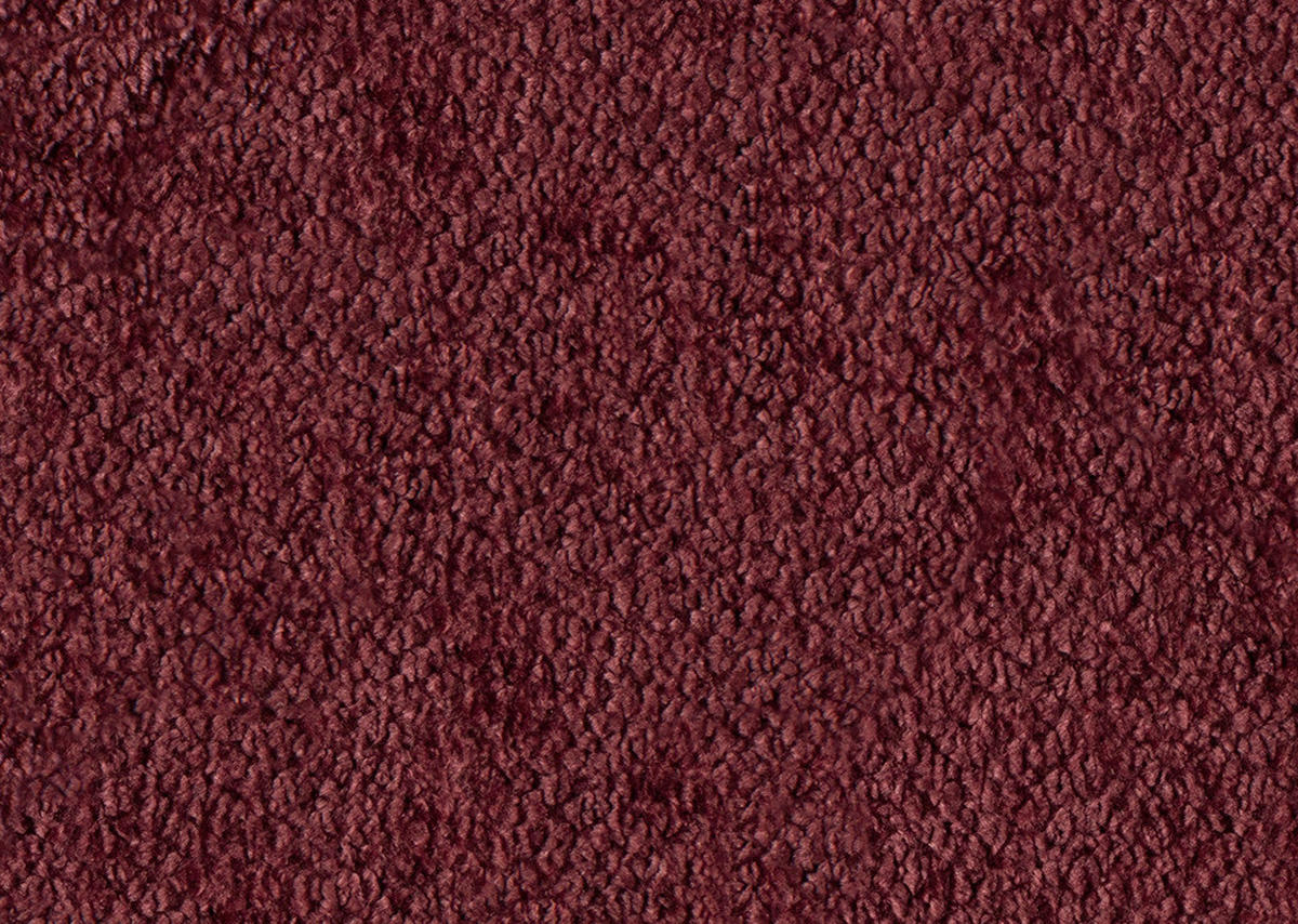 ECKSOFA in Webstoff Bordeaux  - Bordeaux/Schwarz, Design, Textil/Metall (180/266cm) - Welnova