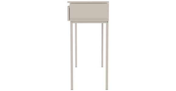 KONSOLENTISCH Kaschmir  - Kaschmir, Design, Holzwerkstoff/Metall (100/35/77cm) - Hom`in