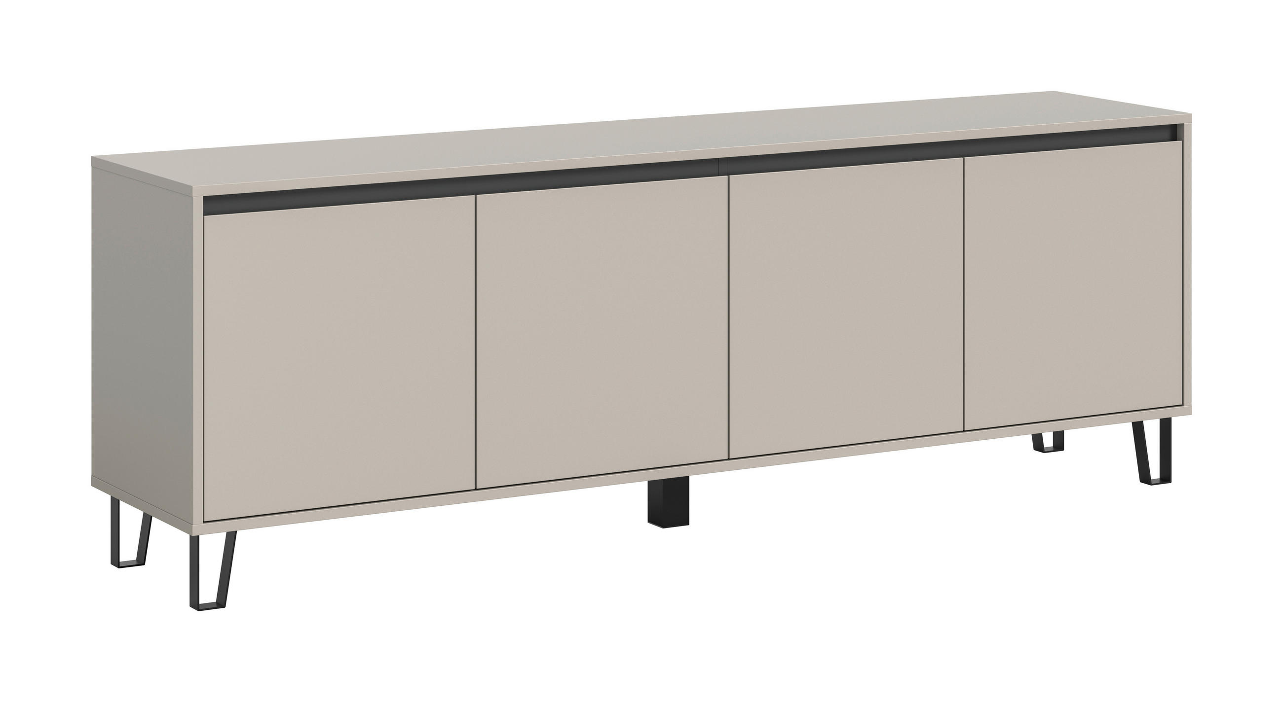 Mid.you Lowboard Kaschmir 184x64x40 cm