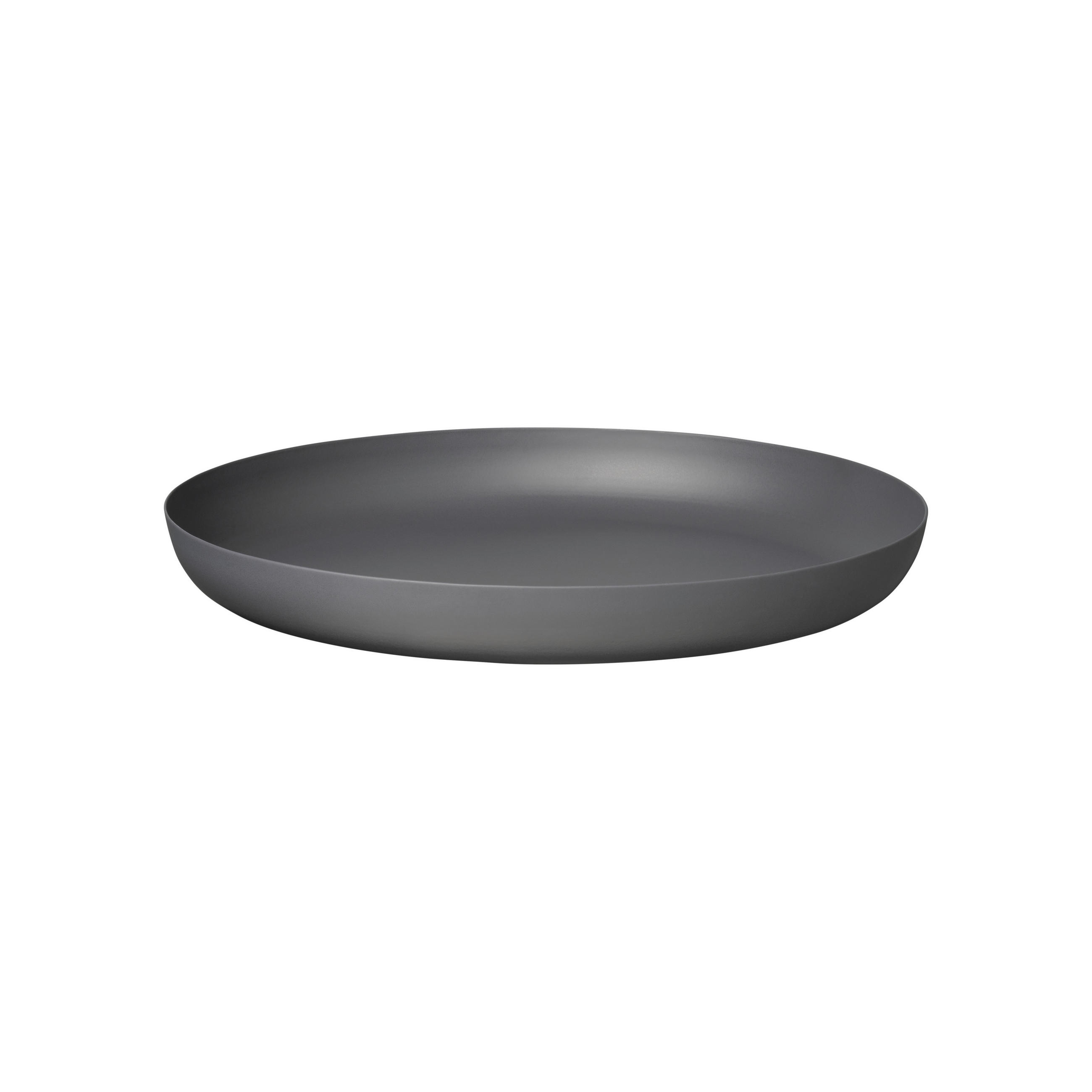 DEKOTELLER - Anthrazit, Basics, Metall (30,5/3,5cm) - Blomus
