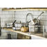 BRATENTOPF Edelstahl 2,5 L - Edelstahlfarben, Basics, Metall (20cm) - HOMEWARE