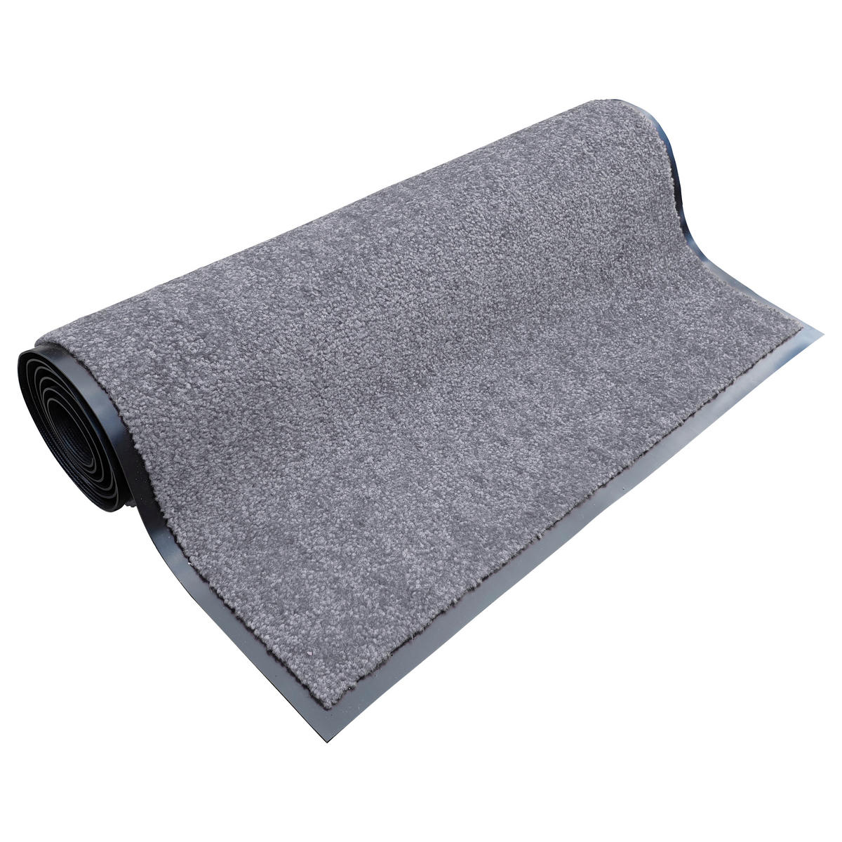 SCHMUTZFANGMATTE  60/180 cm  Grau  - Grau, Basics, Kunststoff/Textil (60/180cm)