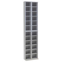 CD-REGAL - Weiss, Konventionell, Holzwerkstoff (42/183/20cm) - MID.YOU