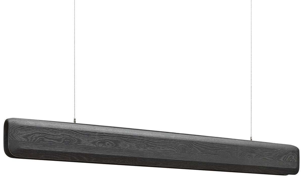 HÄNGELEUCHTE 150/8/15 cm  - Anthrazit, Design, Holz (150/8/15cm) - Johann Jakob