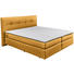 BOXSPRINGBETT 180/200 cm in Gelb - Gelb/Schwarz, Design, Kunststoff/Textil (180/200cm) - Carryhome BOXSPRINGBETT 180/200 cm in Gelb - Gelb/Schwarz, Design, Kunststoff/Textil (180/200cm) - Carryhome