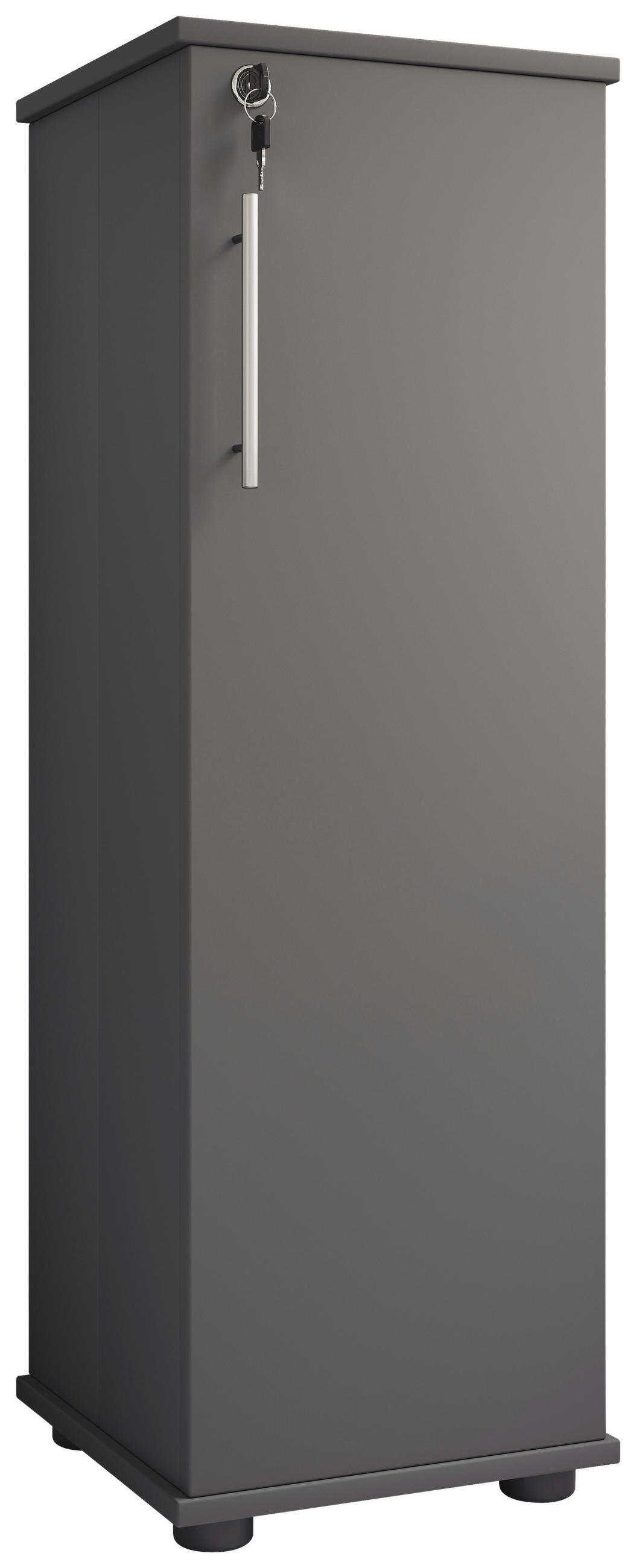 CD-REGAL Anthrazit  - Anthrazit/Schwarz, Design, Holzwerkstoff/Kunststoff (31/93/31cm) - MID.YOU