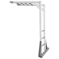 KLÄTTERSTÄLLNING - vit/grå, Klassisk, trä (167,2/206/97cm)
