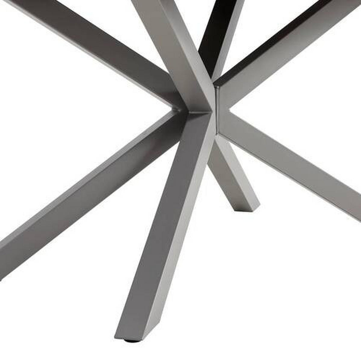 ESSTISCH 140-190/89/76 cm Nachbildung  Metall, Keramik, Holzwerkstoff ausziehbar rechteckig Grau  - Grau, MODERN, Keramik/Holzwerkstoff (140-190/89/76cm) - MID.YOU