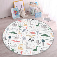 KINDERTEPPICH 180/180 cm rund  - Basics, Textil (180/180cm)