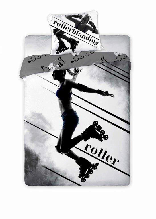 POSTELJINA ZA MLADE 140/200 cm   - siva, Konvencionalno, tekstil (140/200cm) - Ben'n'jen