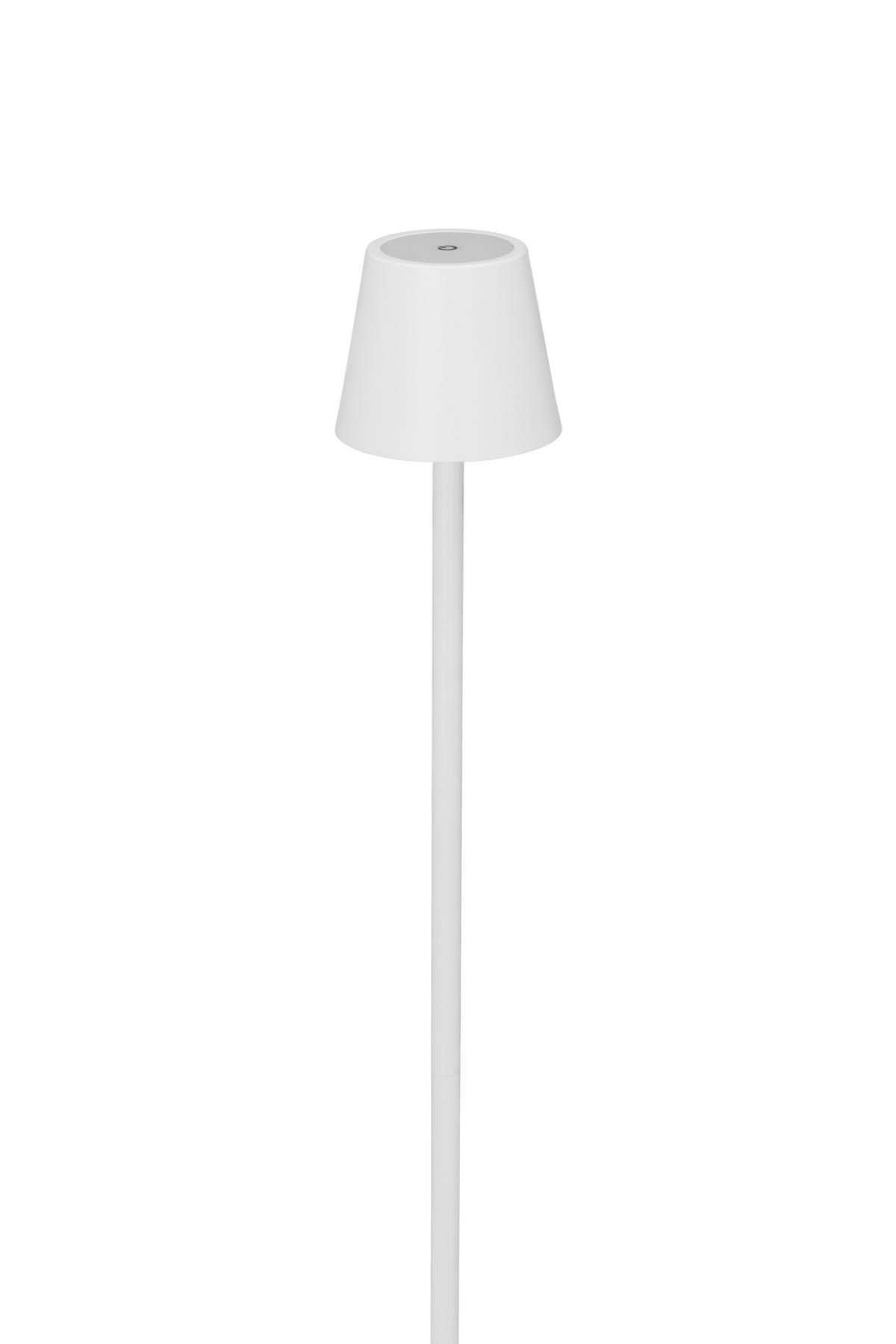 PORTABEL GOLVLAMPA Seattle 20/117 cm    - vit, Klassisk, metall (20/117cm) - Novel