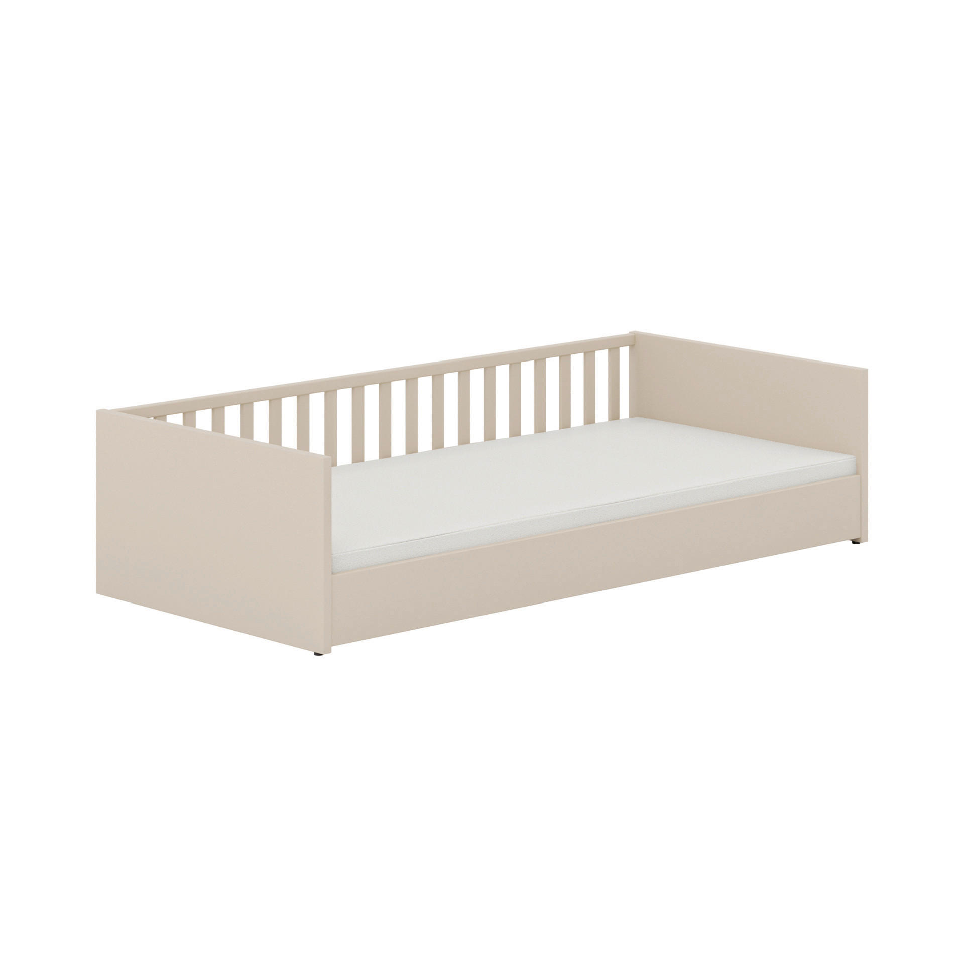 PADLÓÁGY Little Flo  - bézs/fekete, Konventionell, faalapú anyag (90/200cm) - Paidi