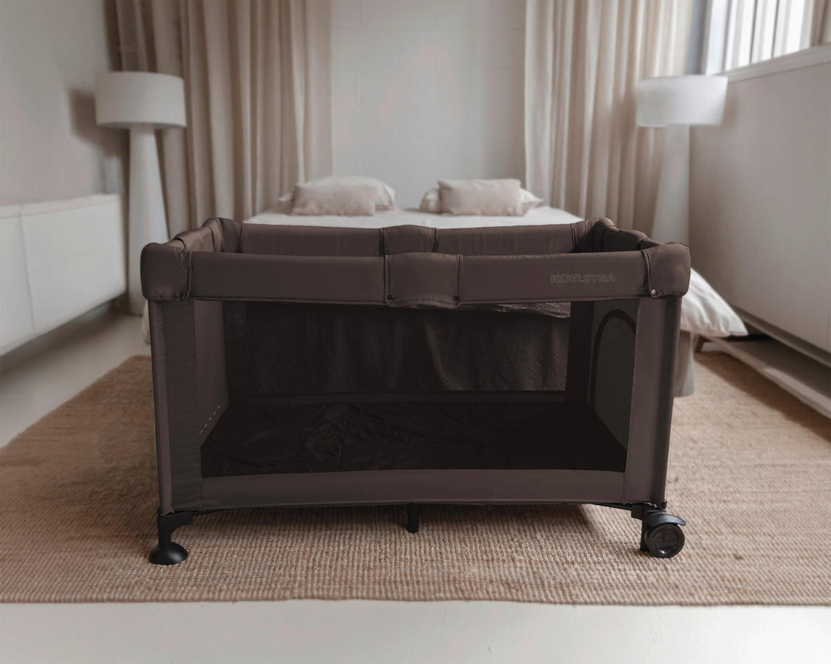 REISEBETT Travelsleeper T5 Braun  - Braun, Basics, Kunststoff/Textil (126/65/75cm) - Koelstra