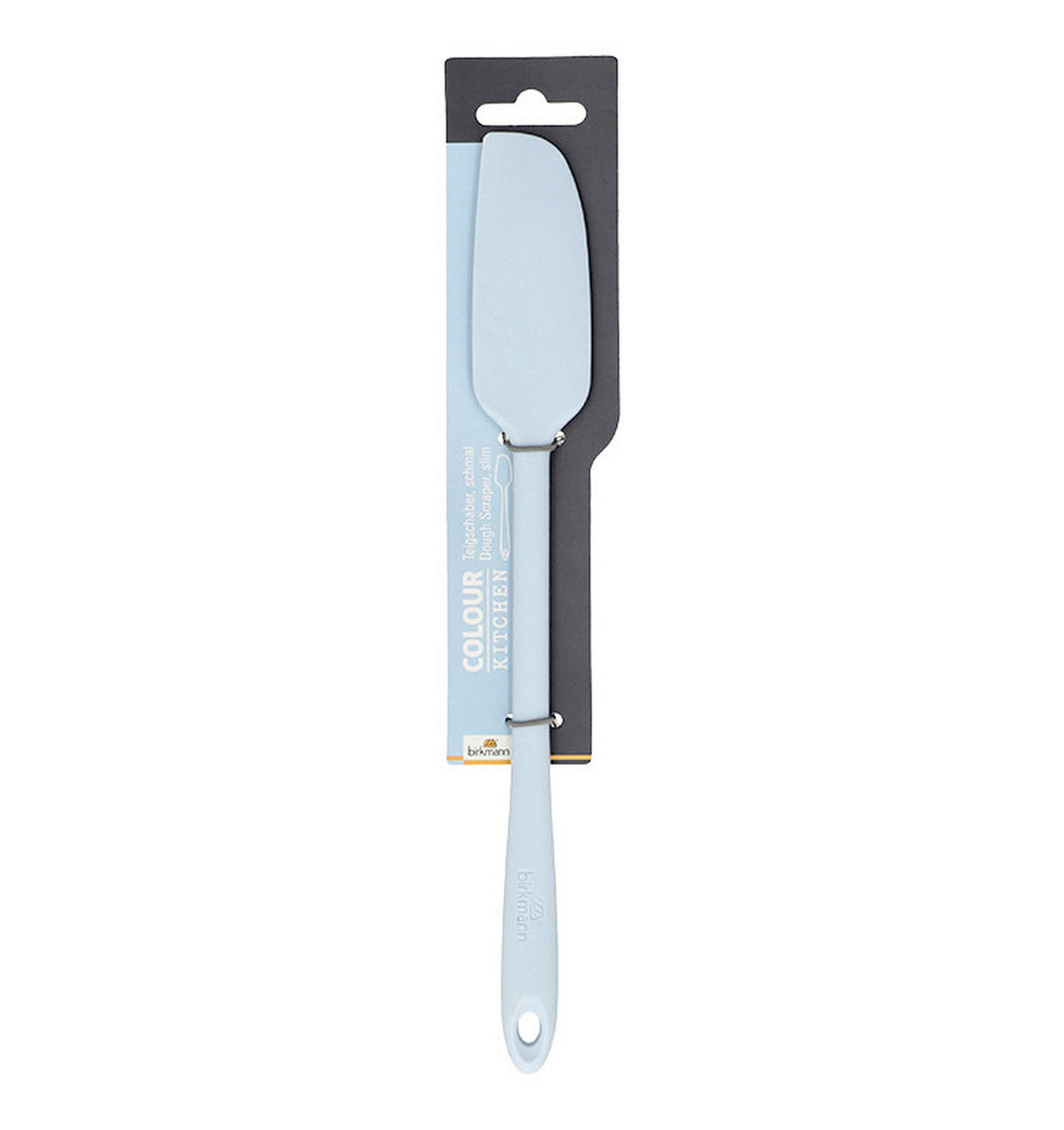 TEIGSCHABER - Hellblau, Basics, Kunststoff (27,5cm) - Birkmann