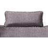 KOPFSTÜTZE in Flachgewebe  - Grau, Design, Textil (57/25/15cm) - Hom`in