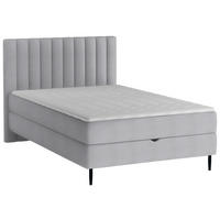 BOXBETT 100/200 cm  in Grau  - Schwarz/Grau, Design, Holz/Holzwerkstoff (100/200cm) - Stylife