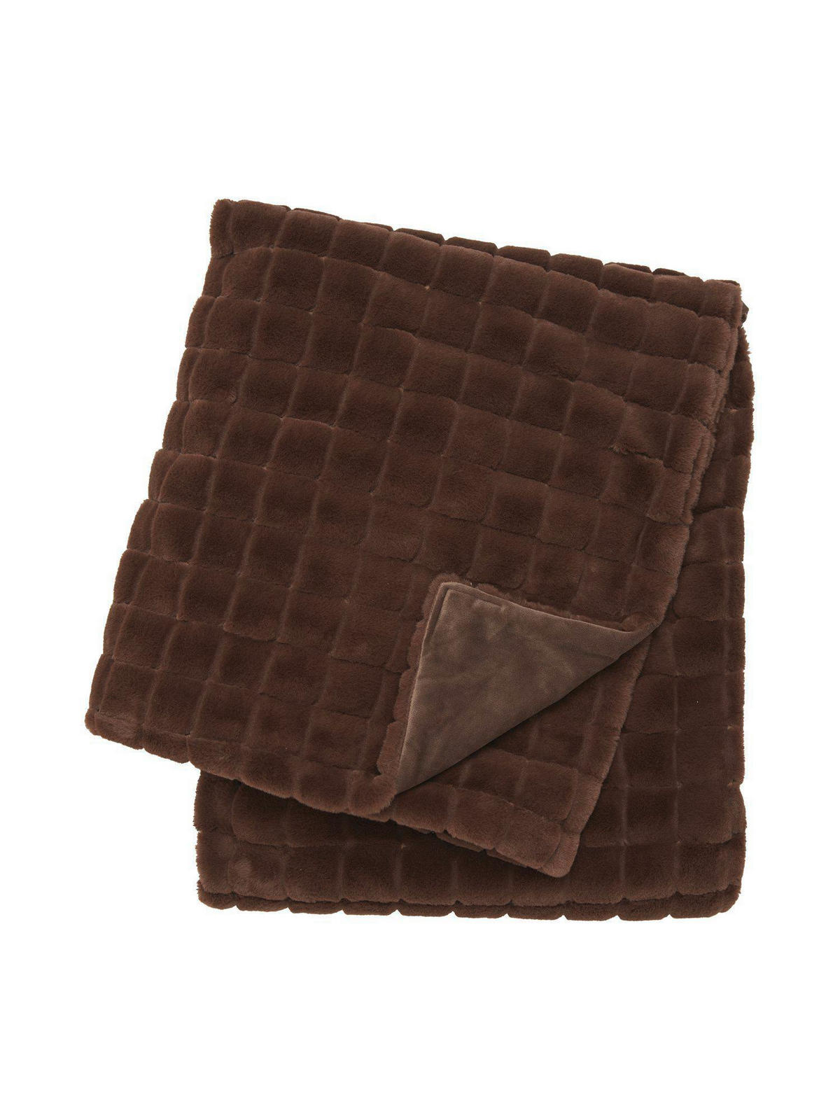 TAGESDECKE - Braun, Basics, Textil (150/120cm) - Svanefors