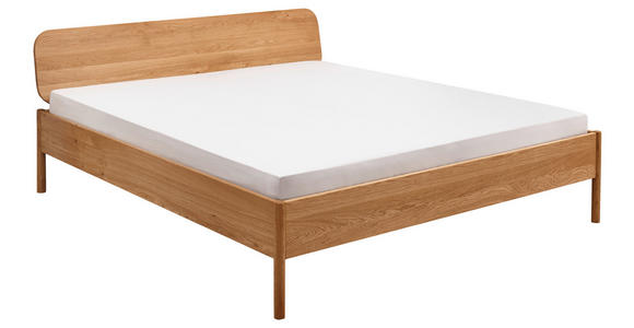 BETT 160/200 cm,  in Wildeiche,  - Wildeiche, KONVENTIONELL, Holz (160/200cm) - Linea Natura
