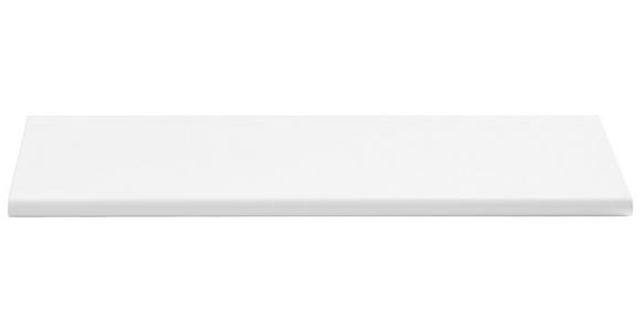 WANDBOARD in 60/1,8/28 cm Weiß Hochglanz  - Weiß Hochglanz, KONVENTIONELL, Holzwerkstoff (60/1,8/28cm) - Xora