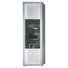VITRINE Weiß - Silberfarben/Weiß, Design, Glas/Kunststoff (60/204/41cm) - Carryhome