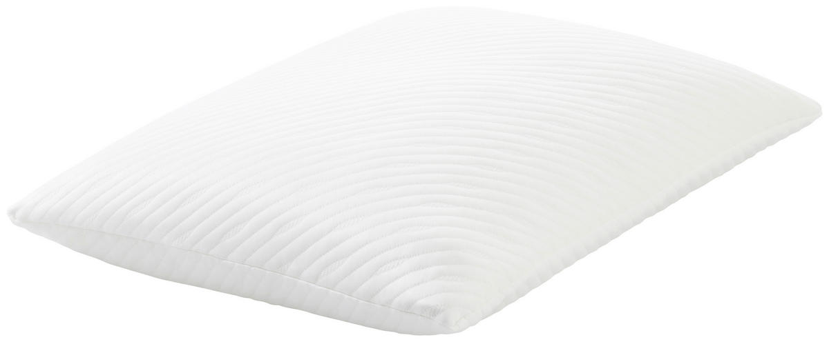 NACKENKISSEN  80/40 cm  - Weiß, Basics, Textil (80/40cm) - Tempur