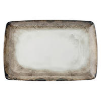 PLADANJ      35/22/3 cm       shade earth  - smeđa, Basics, keramika (35/22/3cm) - ARTHUR KRUPP