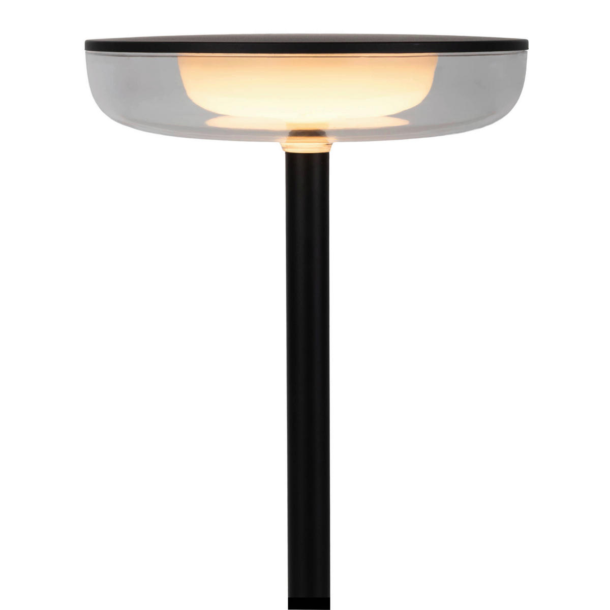 AKKU-TISCHLEUCHTE PASI 10,5/11/26 cm   - Schwarz, Design, Kunststoff/Metall (10,5/11/26cm) - Näve
