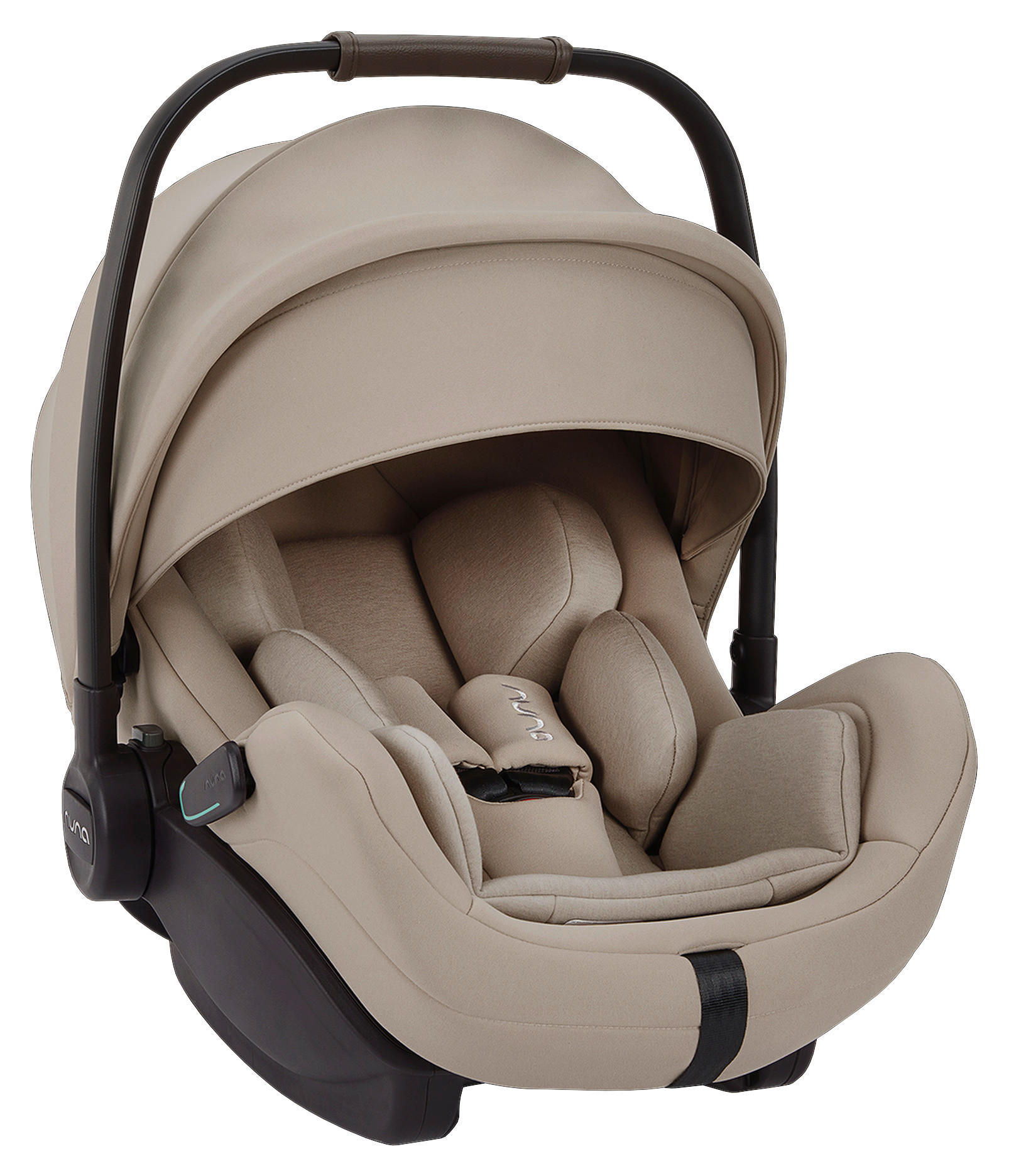 BABYSCHALE  Arra flex Chateau  - Beigebraun, Basics, Kunststoff/Textil (70/43/58cm) - Nuna
