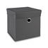 BOX NA HRAČKY - šedá, Trend, dřevo/textilie (32/32/32cm) - My Baby Lou BOX NA HRAČKY - šedá, Trend, dřevo/textilie (32/32/32cm) - My Baby Lou