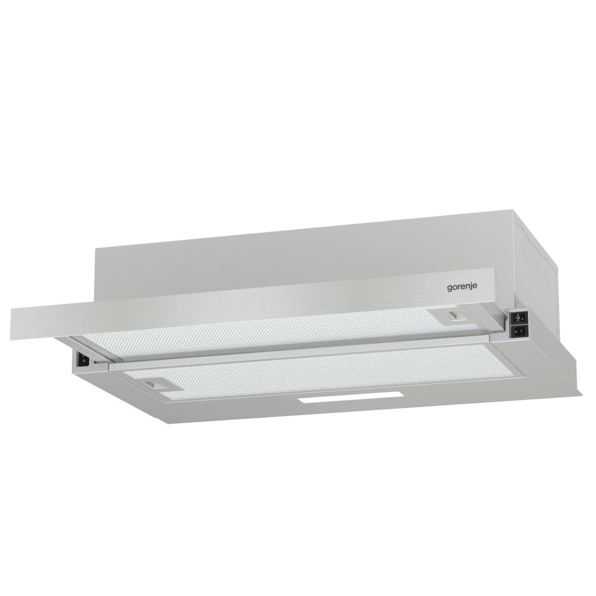 DUNSTABZUGSHAUBE  - Edelstahlfarben, Basics, Metall (60/17/30,6cm) - Gorenje