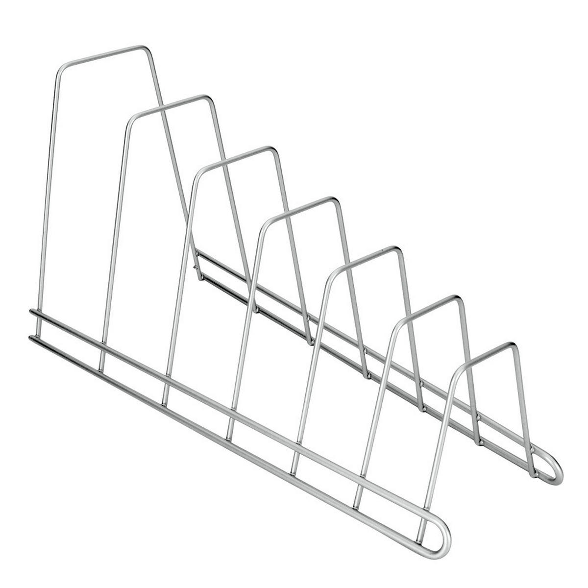 FEDŐTARTÓ - szürke, Basics, fém (15/18/34cm) - Metaltex