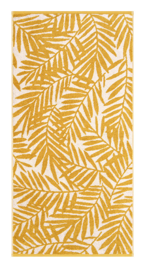 RUČNÍK, 50/100 cm, přírodní barvy, barvy zlata, lesní zelená - přírodní barvy/barvy zlata, Basics, textil (50/100cm) - Cawoe