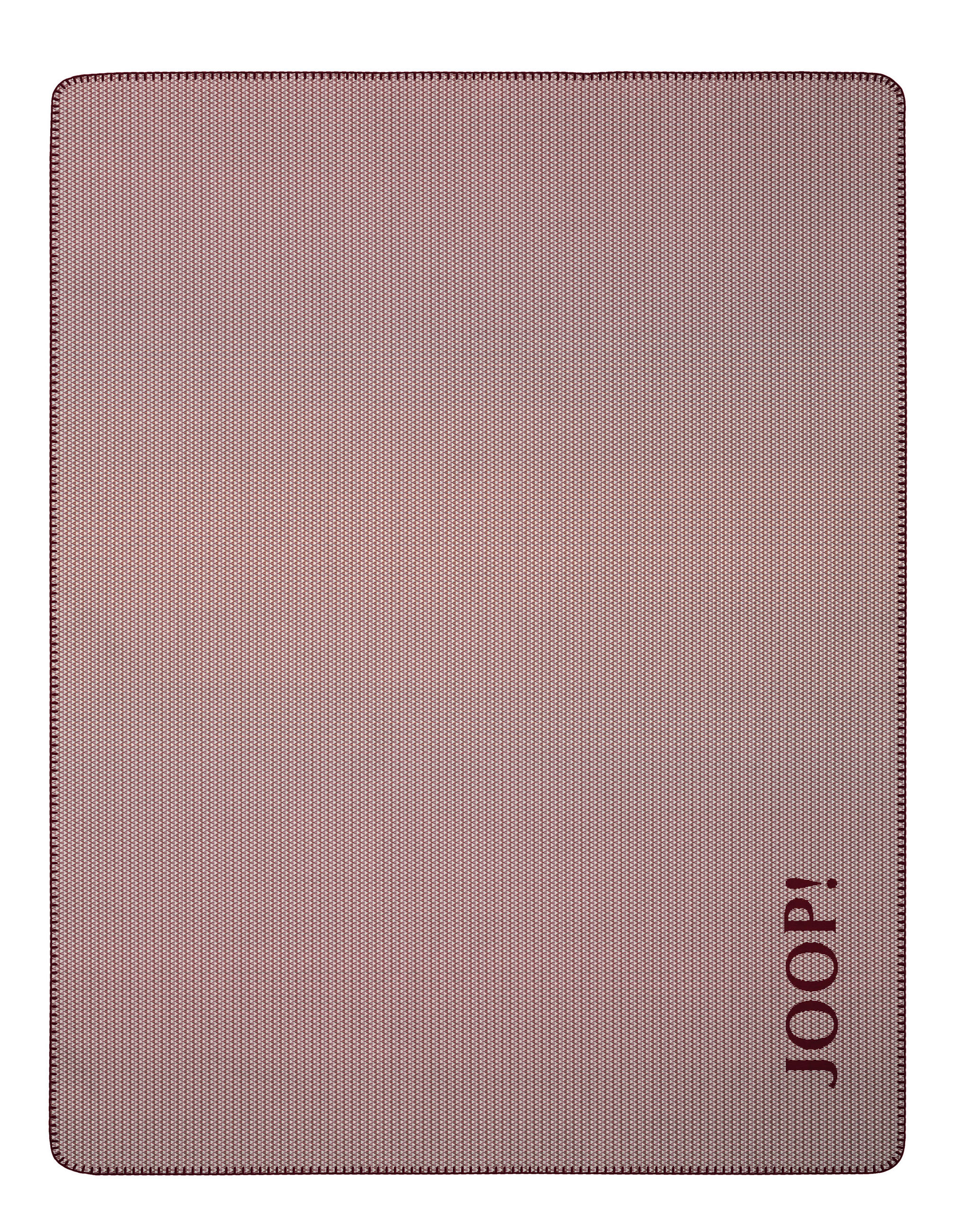 DOMÁCÍ DEKA, bavlna, 150/200 cm - tmavě červená, Design, textil (150/200cm) - Joop!