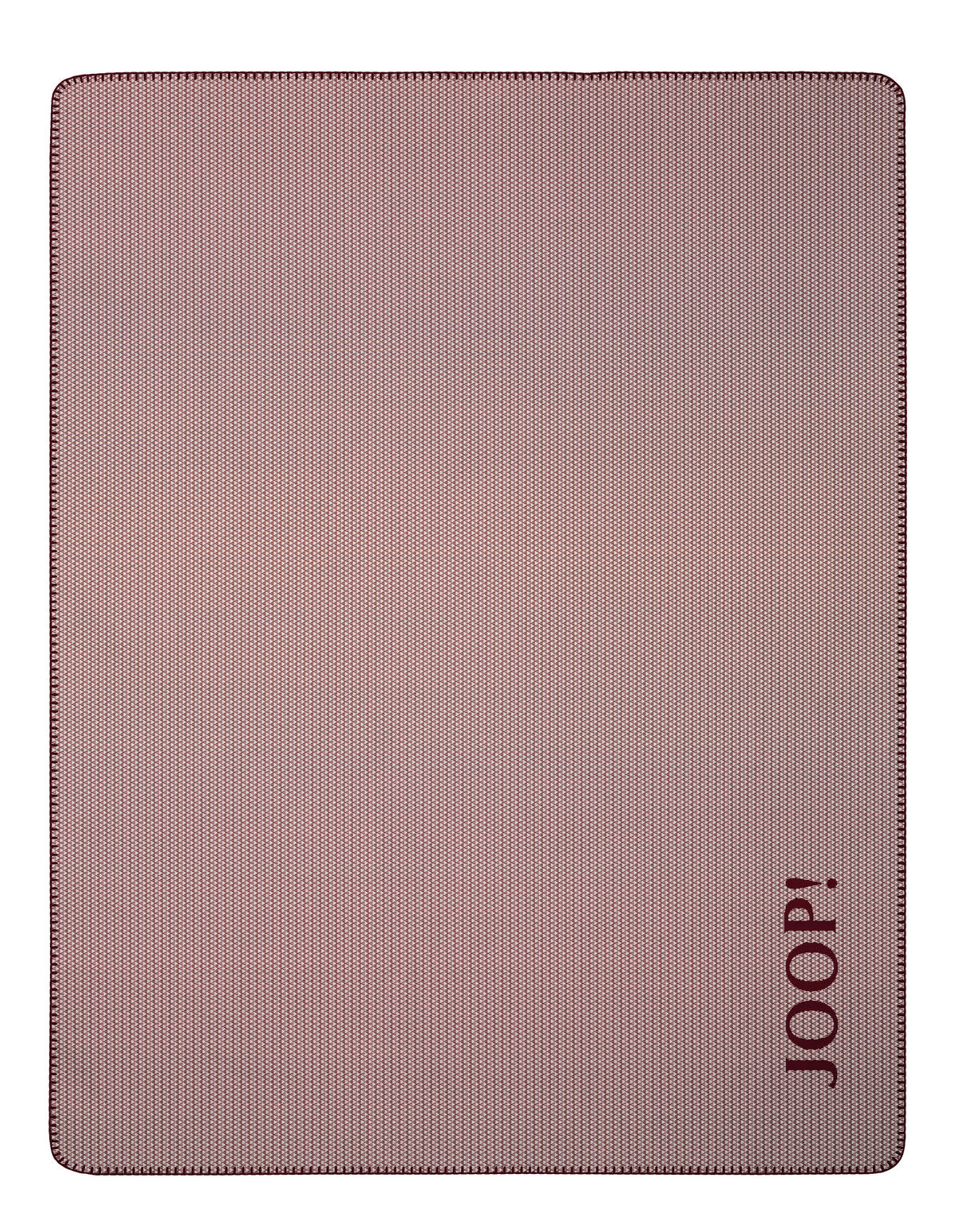 DOMÁCÍ DEKA, bavlna, 150/200 cm - tmavě červená, Design, textil (150/200cm) - Joop!