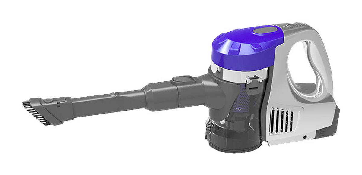 SLADDLÖS HANDDAMMSUGARE - blå/grå, Klassisk, plast (25,0/23,5/98-129cm) - Atrigo