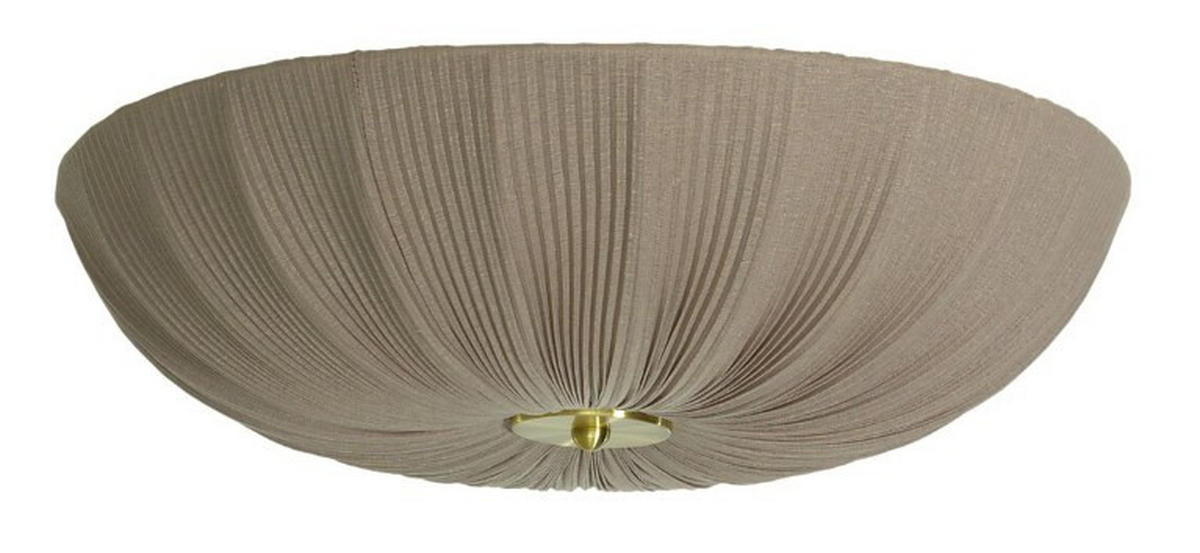 Plafond Aneta Aneta  - grå, Klassisk, metall/textil (55/12,5/55cm) - Best Price