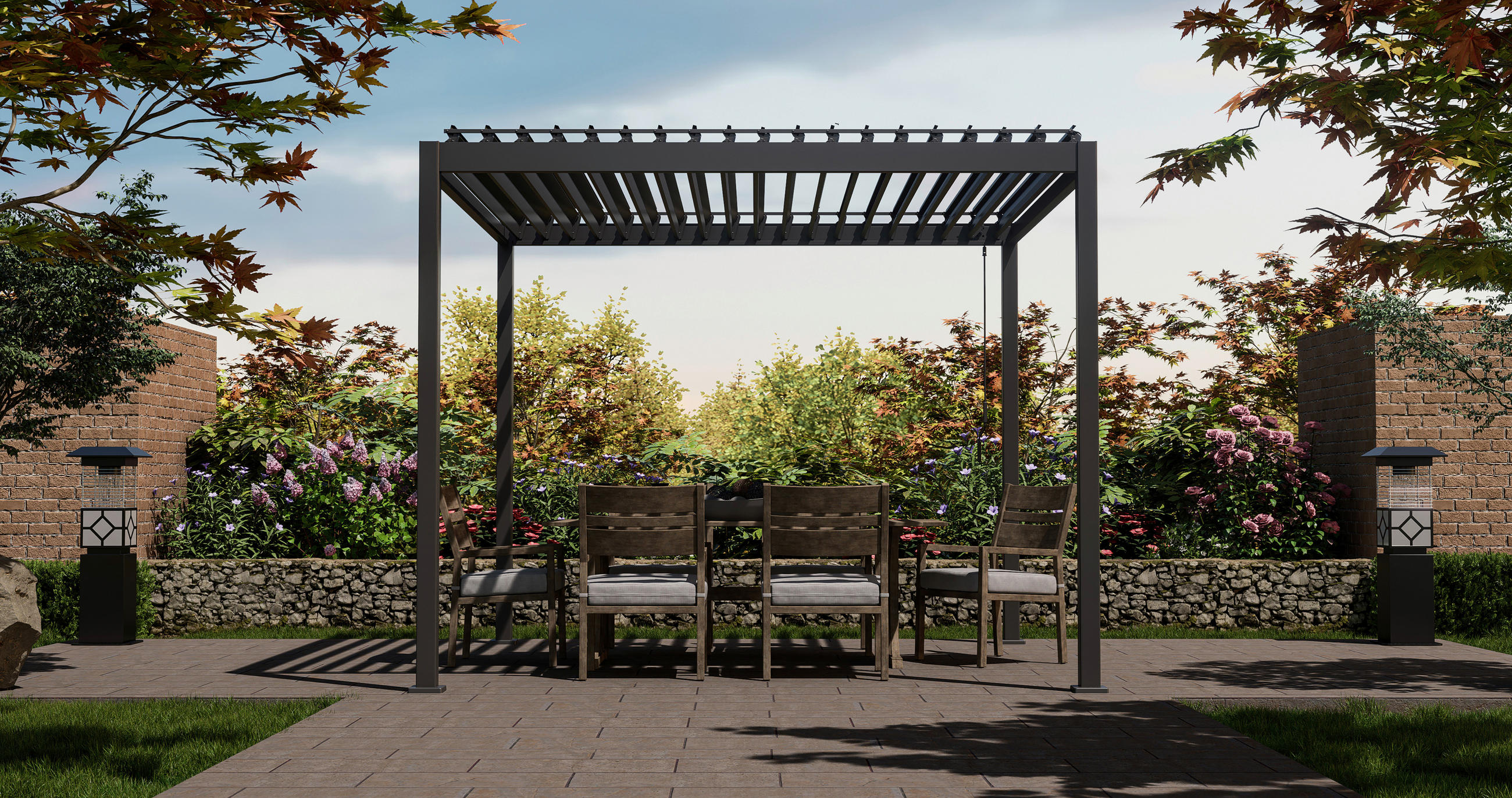 Gardenson PERGOLA (velikost:) 360/240/300 cm