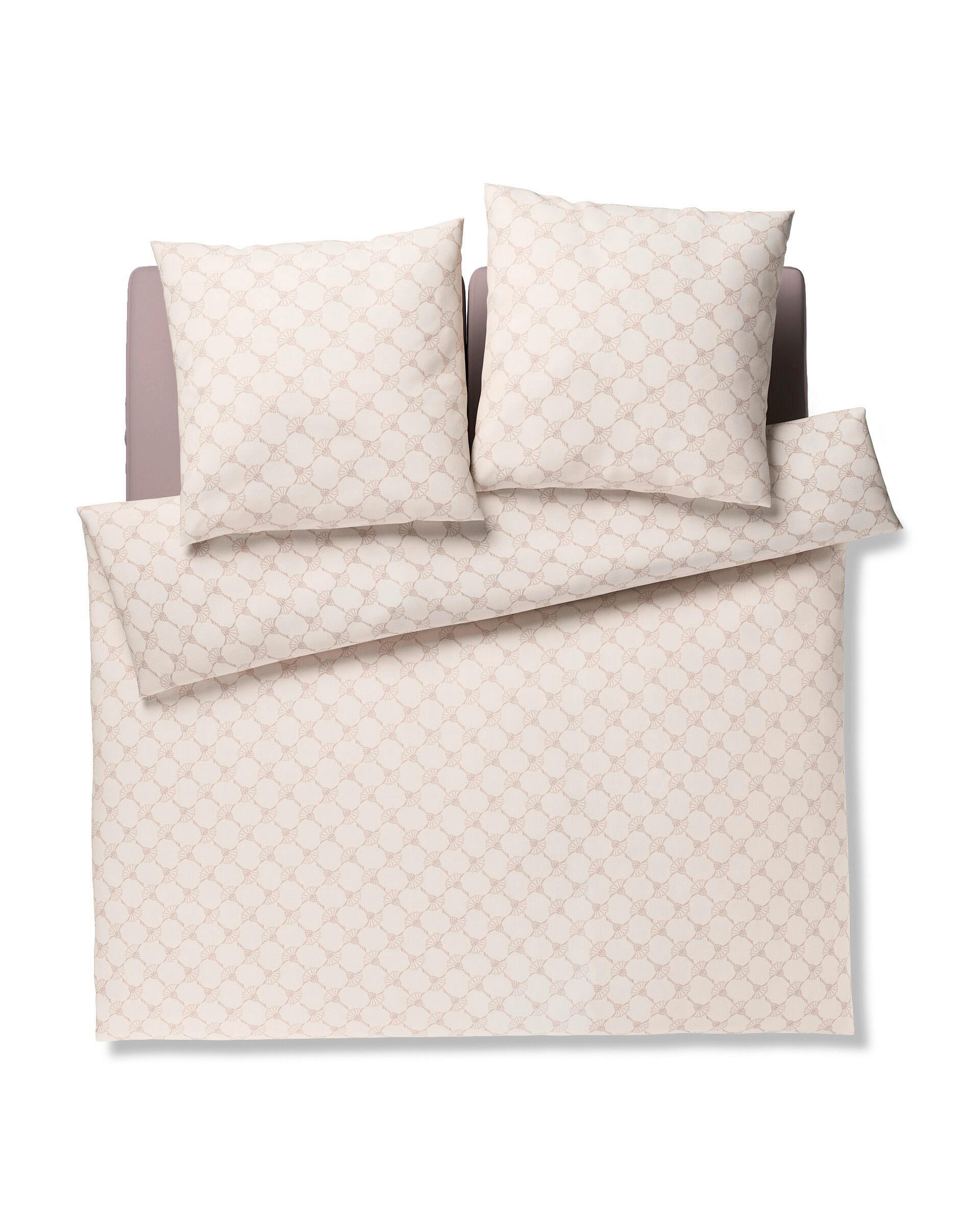 WENDEBETTWÄSCHE Soft Cornflower Flanell 200/200 cm  - Creme, Design, Textil (200/200cm) - Joop!