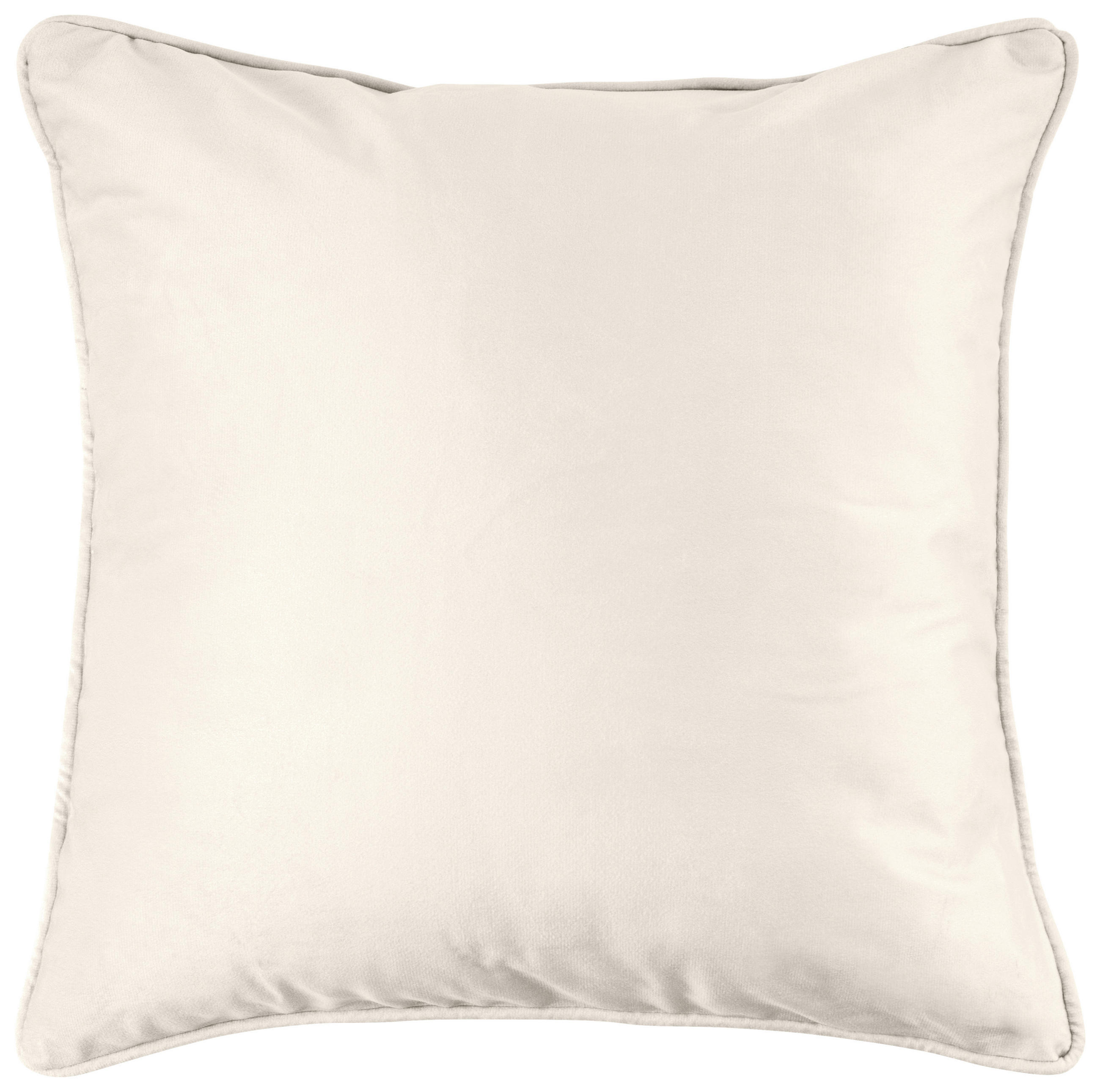 ZIERKISSEN  45/45 cm   - Ecru, Textil (45/45cm)