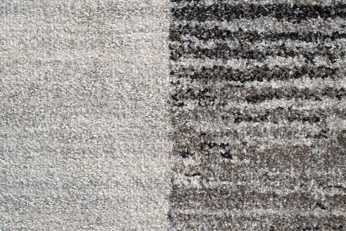 LÄUFER 67/340 cm Sorrent  - Dunkelgrau/Silberfarben, Design, Textil (67/340cm) - Novel