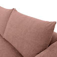 ECKSOFA Altrosa Flachgewebe  - Buchefarben/Altrosa, KONVENTIONELL, Holz/Textil (144/230cm) - Carryhome