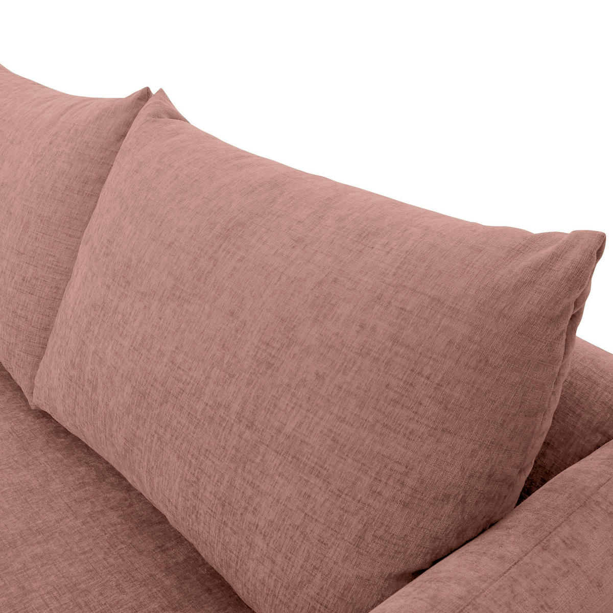 HÖRNSOFFA i flatväv gammelrosa  - bokfärgad/gammelrosa, Klassisk, trä/textil (144/230cm) - Livetastic