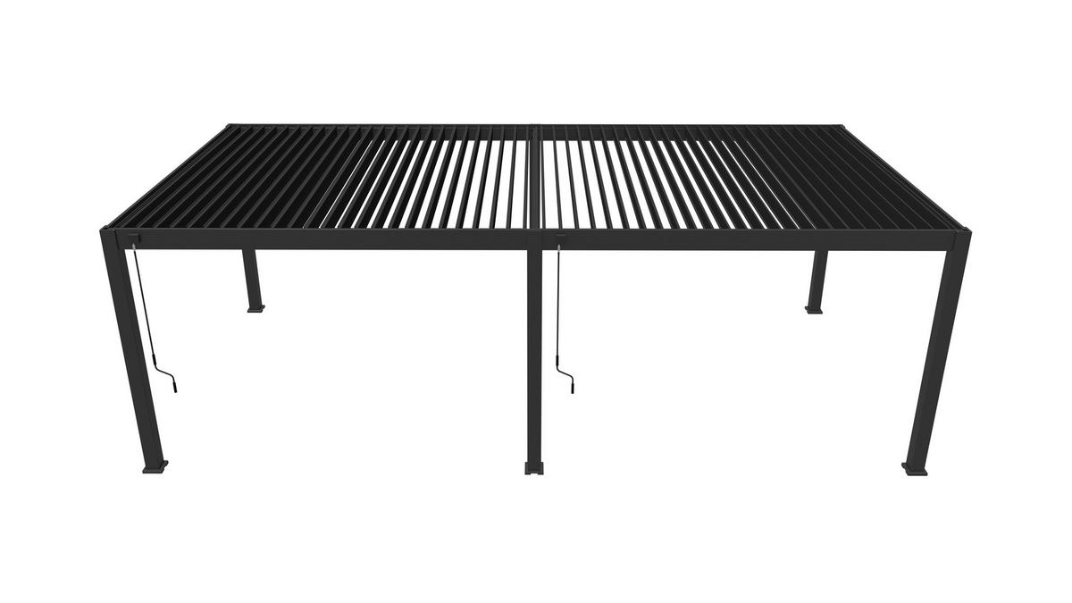 PERGOLA - Anthrazit, Basics, Metall (400/255/800cm) - Gardenson
