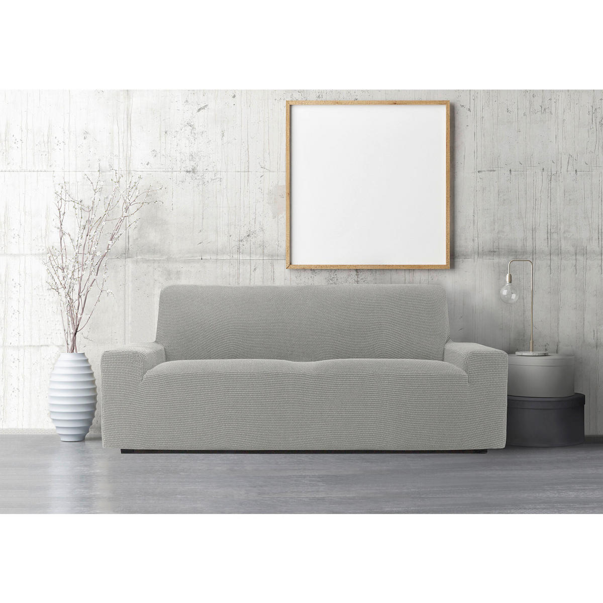 NAVLAKA ZA ČETVOROSED  NORA  - svetlosiva, Konvencionalno, tekstil (230-270/80-110/60-110cm) - Novel